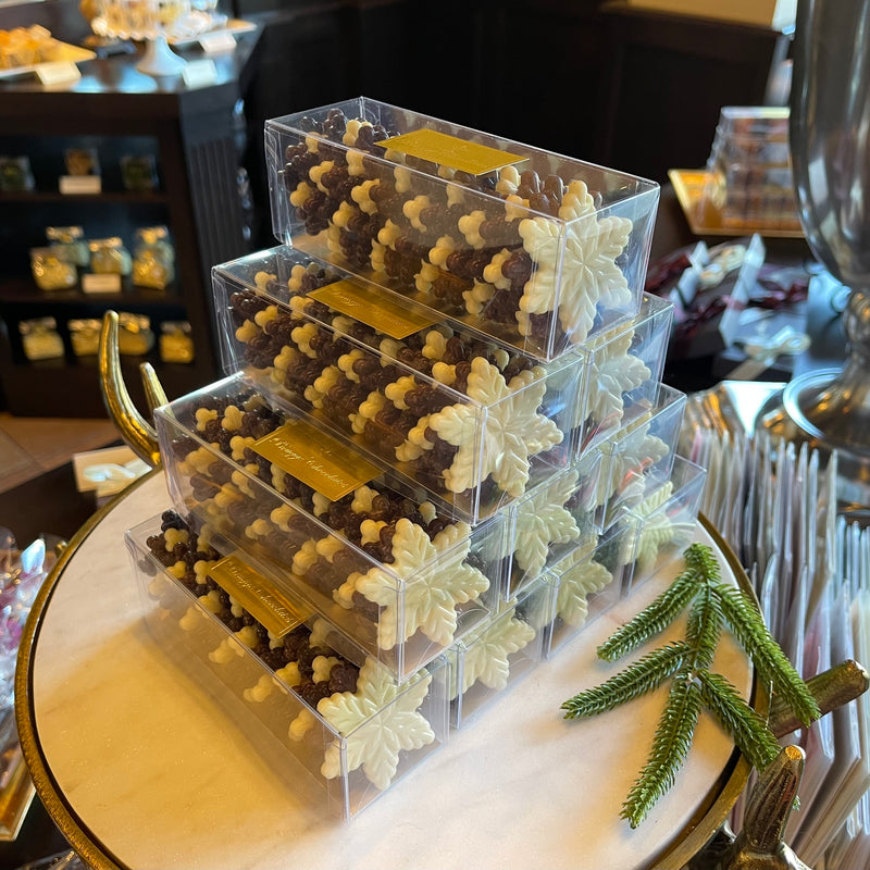 Box of Chocolate Snowflakes